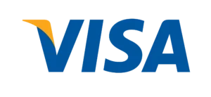 Visa logo – client organization of Katherine Hosie, Powerhouse Coaching